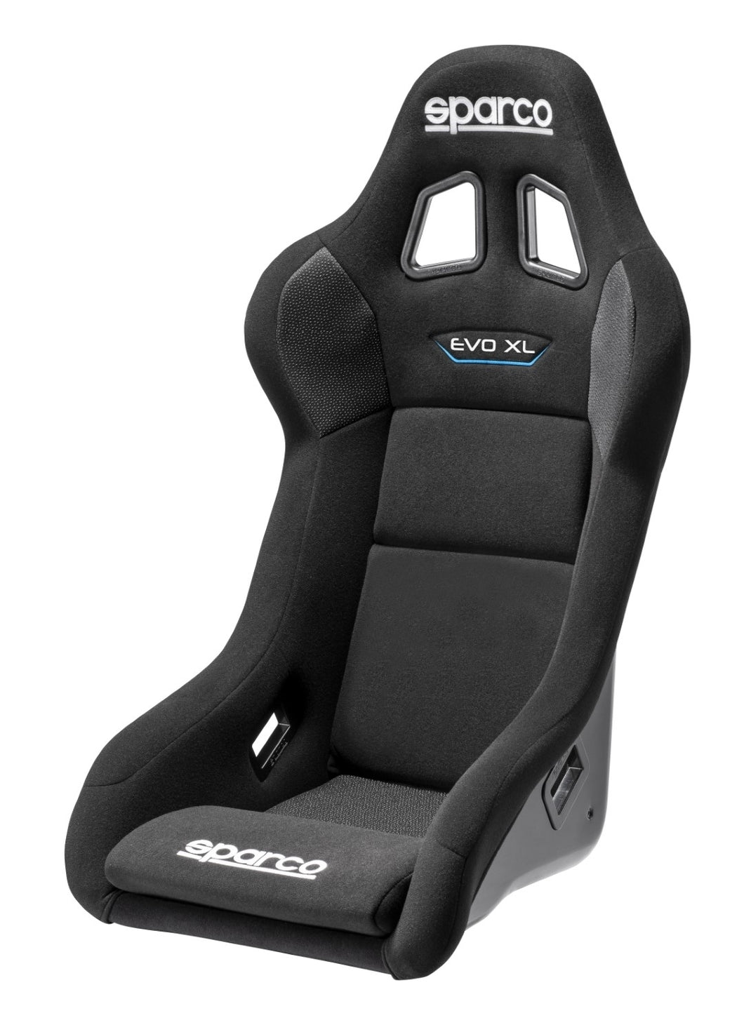 779.00 SPARCO EVO XL QRT Racing Seats (Black) Fiberglass 008015RNR - Redline360