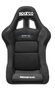 779.00 SPARCO EVO XL QRT Racing Seats (Black) Fiberglass 008015RNR - Redline360