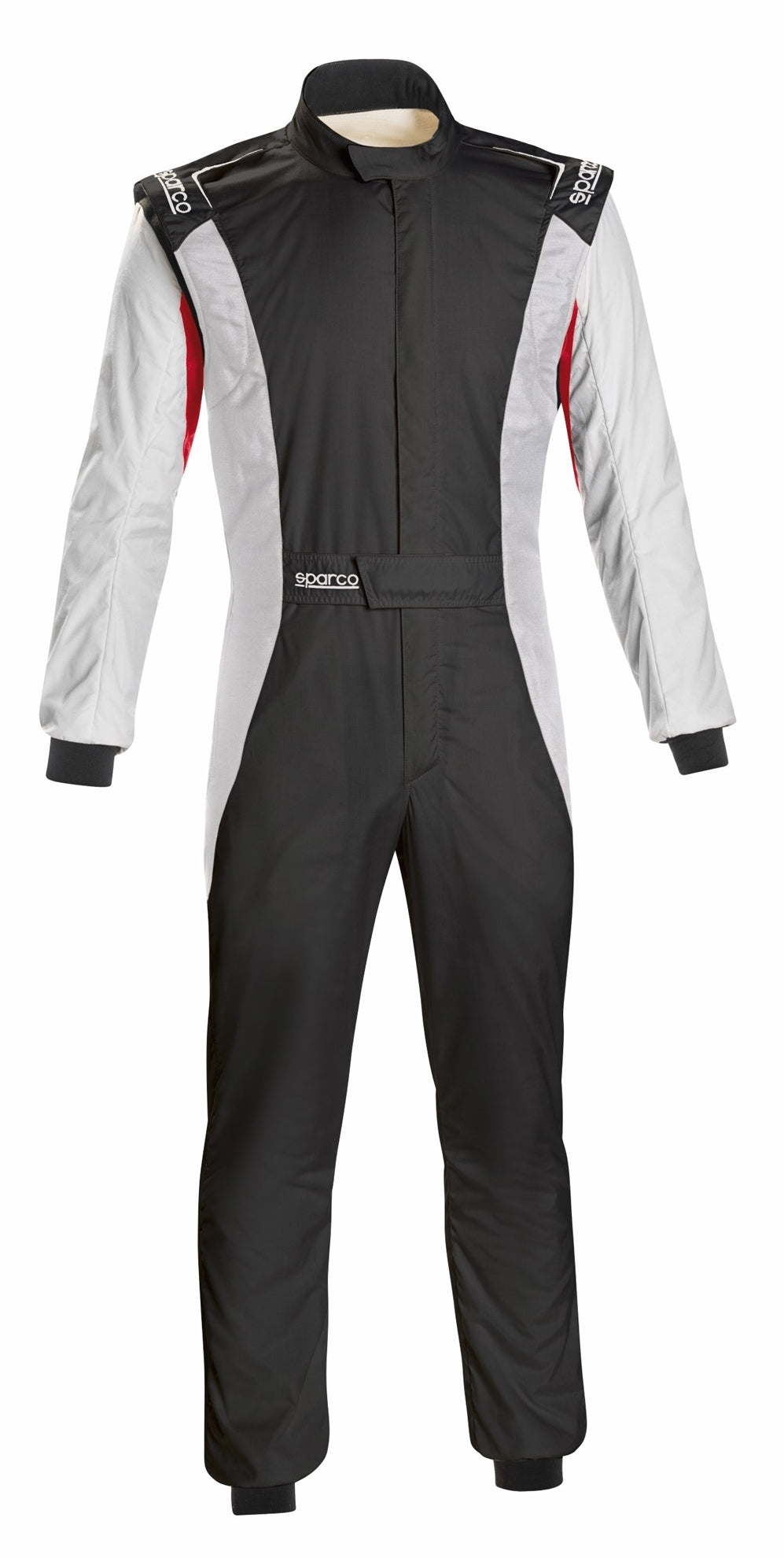 SPARCO Competition US Racing Fire Suit [SFI 3.2A/5] White/Black / Navy ...