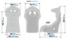 Load image into Gallery viewer, SPARCO Circuit QRT Competition Racing Seats (Black) Fiberglass- 008019RNR - Default Title Alternate Image