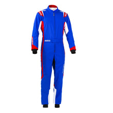 Load image into Gallery viewer, 199.00 SPARCO Thunder 2020 Karting Suit [CIK-FIA 2013-1] Blue/Red/Yellow/Black/Orange - Redline360 Alternate Image