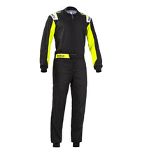 Load image into Gallery viewer, 139.00 SPARCO Rookie 2020 Karting Suit - Blue / Yellow / Red - Redline360 Alternate Image