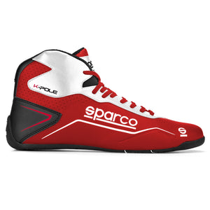 100.00 SPARCO K-Pole Karting Shoe - White / Orange / Blue / Yellow / Black / Red - Redline360