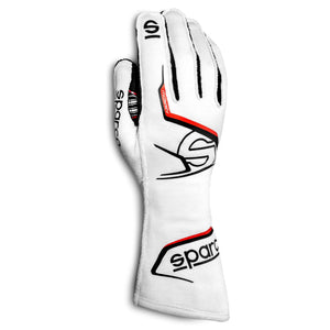 75.00 SPARCO Arrow K Karting Gloves -  White / Navy / Black / Red - Redline360