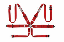 Load image into Gallery viewer, 399.00 SPARCO Competition Steel Harness 3&quot;/2&quot; 6 Points HANS [FIA] Blue / Red / Black - Redline360 Alternate Image