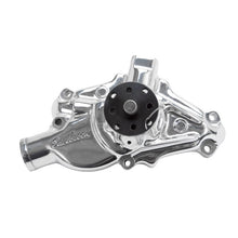 Load image into Gallery viewer, Edelbrock Water Pump Small-Block Chevy Street Rods (Reverse Short) Polished Finish 8892  Alternate Image