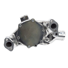 Load image into Gallery viewer, Edelbrock Water Pump Small-Block Chevy Street Rods (Reverse Short) Polished Finish 8892  Alternate Image