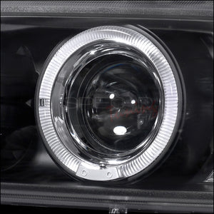 189.95 Spec-D Projector Headlights BMW 525i 528i 530i 535i 540i E39 (96-03) LED Halo - Black or Chrome - Redline360