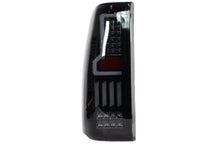 Load image into Gallery viewer, Winjet LED Tail Lights Chevy Silverado (99-06) V2 Renegade w/ LED Lightbars - Black / Smoke Alternate Image