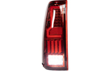 Load image into Gallery viewer, Winjet LED Tail Lights Chevy Silverado (99-06) V2 Renegade w/ LED Lightbars - Black / Smoke Alternate Image