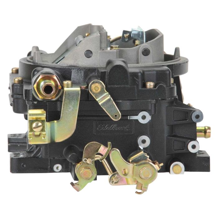 Edelbrock AVS2 Carburetor 19053 (650 CFM, Manual Choke, Black Powder C ...