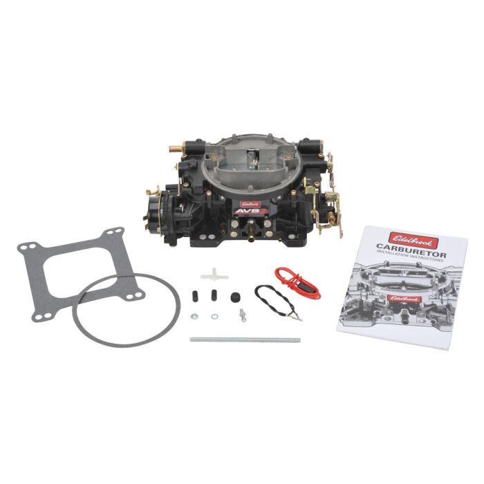 Edelbrock AVS2 Carburetor 19063 (650 CFM, Electric Choke, Black Powder Coated) Non-EGR