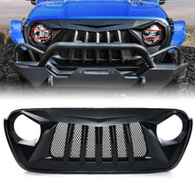 Load image into Gallery viewer, Xprite Replacement Grille Jeep Wrangler JL/JT (2018-2022) Black Widow Series - Default Title Alternate Image