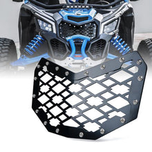 Load image into Gallery viewer, Xprite Black Steel Mesh Grille Can-Am Maverick X3 (2017-2018) w/ Badge - UTV-CG-G1 - Default Title Alternate Image