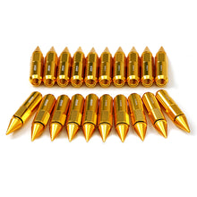 Load image into Gallery viewer, Xprite Lug Nuts Tuner Extended Spike (60mm - 20 Piece - Aluminum) 12x1.25 - Gold Alternate Image