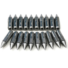 Load image into Gallery viewer, Xprite Lug Nuts Tuner Extended Spike (60mm - 20 Piece - Aluminum) 12x1.25 - Gray Alternate Image