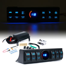Load image into Gallery viewer, Xprite G2 6 Rocker Switch Panel &amp; System Relay Box Jeep JK &amp; JKU (09-18) CS-6SWITCH-G2 - Default Title Alternate Image