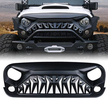 Load image into Gallery viewer, 99.99 Xprite Grill Jeep Wrangler JK (2007-2018) Venom Series w/ Teeth / Fangs - Redline360 Alternate Image