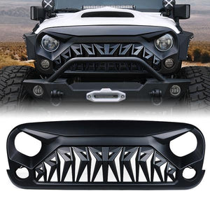 99.99 Xprite Grill Jeep Wrangler JK (2007-2018) Venom Series w/ Teeth / Fangs - Redline360