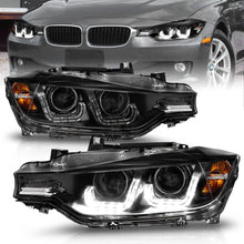 Load image into Gallery viewer, 549.99 Anzo Projector Headlights BMW 320i 328i 330i 335i 340i F30 (12-14) w/ U bar LED DRL - Redline360 Alternate Image