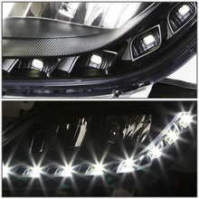 Load image into Gallery viewer, DNA Fog Lights Hyundai Veloster (2012-2016) w/ LED DRL Strip - Black / Smoked / Chrome / Amber Alternate Image