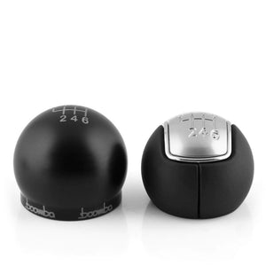 Boomba Racing Round Shift Knob Ford Mustang GT/EcoBoost (15-20) [220g] Black