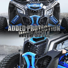 Load image into Gallery viewer, Xprite Black Steel Mesh Grille Can-Am Maverick X3 (2017-2018) w/ Badge - UTV-CG-G1 - Default Title Alternate Image