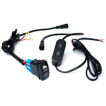 Load image into Gallery viewer, Xprite Wiring Harness For LED Chase Rear Strobe Light Bars (with 2 Switches) UTV-RSL-G2-HARNESS - Default Title Alternate Image