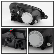 Load image into Gallery viewer, Xtune Crystal Headlights Hyundai Santa Fe (03-06) [OEM Style] Chrome w/ Amber Turn Signal Lights - Default Title Alternate Image