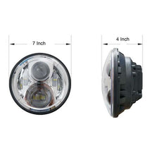 Load image into Gallery viewer, Xprite G5 CREE LED Headlights AM General Hummer (1992-2001) Land Rover Defender 90/110 7" 90W Chrome - HL-R7IN-CR-G5 - Default Title Alternate Image