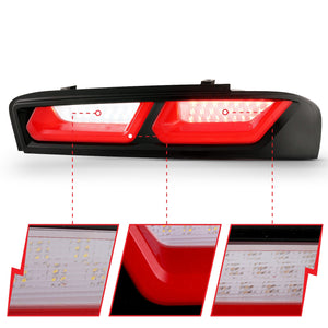 347.10 Anzo LED Tail Lights Chevy Camaro (2016-2020) [Red/Clear Lens] 321349 - Redline360