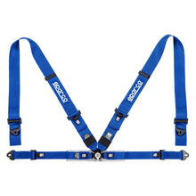 Load image into Gallery viewer, 275.00 SPARCO Competition Harness 3&quot; 4 Points [FIA] Blue / Red / Black - Redline360 Alternate Image