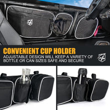 Load image into Gallery viewer, Xprite Front Side Door Storage Bags Can-Am Maverick/X3/Max/XRS/XDS/Turbo R (2017-2020) White - White Alternate Image