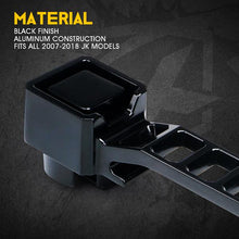 Load image into Gallery viewer, Xprite Heavy Duty Aluminum Door Handle Set Jeep Wrangler JK (2007-2018) Storm Series - 3pcs / 5pcs - 3pcs Alternate Image