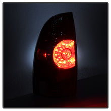 Load image into Gallery viewer, Xtune LED Tail Lights Toyota Tacoma (09-15) [OEM-Style] Black / Black Smoked / Red Smoked - Black Alternate Image