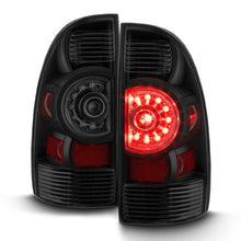 Load image into Gallery viewer, Xtune LED Tail Lights Toyota Tacoma (09-15) [OEM-Style] Black / Black Smoked / Red Smoked - Black Smoked Alternate Image