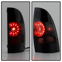 Load image into Gallery viewer, Xtune LED Tail Lights Toyota Tacoma (09-15) [OEM-Style] Black / Black Smoked / Red Smoked - Black Alternate Image