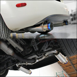 315.00 Spec-D Tuning Exhaust Mazda Miata NC (06-07-08) Polished or Blue Titanium Tip - Redline360