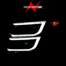 Load image into Gallery viewer, 495.42 Anzo Projector Headlights Tahoe/Suburban (15-20) Plank Style Halo w/ DRL - Black or Chrome - Redline360 Alternate Image