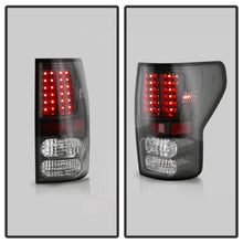 Load image into Gallery viewer, Xtune LED Tail Lights Toyota Tundra (07-13) Black Smoke / Black / Smoked - Black Smoked Alternate Image