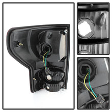 Load image into Gallery viewer, Xtune LED Tail Lights Toyota Tundra (07-13) Black Smoke / Black / Smoked - Black Smoked Alternate Image