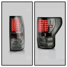 Load image into Gallery viewer, Xtune LED Tail Lights Toyota Tundra (07-13) Black Smoke / Black / Smoked - Black Smoked Alternate Image