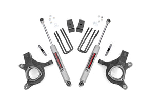 Rough Country Lift Kit Chevy Silverado 1500 2WD (07-13) 3" Lift w/ Lifted Knuckle and Shocks