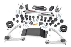 Rough Country Lift Kit Chevy Silverado 4WD (2007-2013) 4.75" Lift Kit