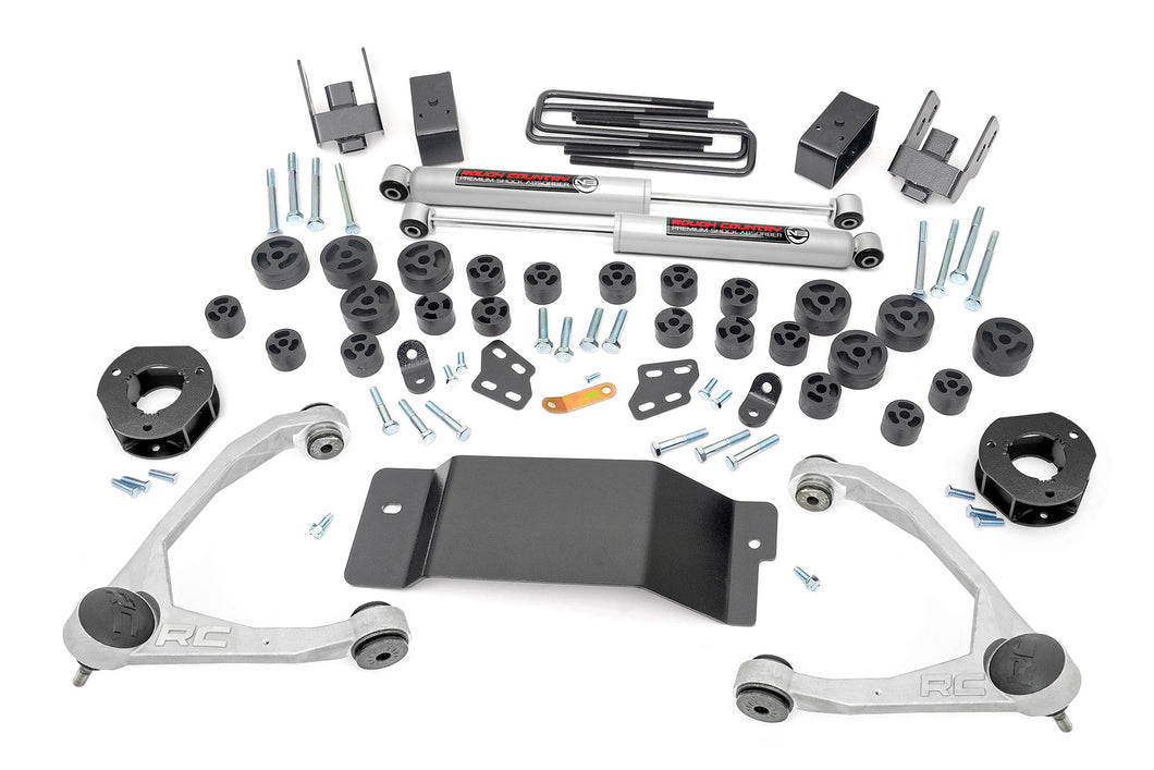 Rough Country Lift Kit Chevy Silverado 1500 4WD (14-16) 7 Suspension –  Redline360