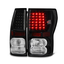 Load image into Gallery viewer, Xtune LED Tail Lights Toyota Tundra (2007-2013) Black / Black Smoked / Smoked Alternate Image