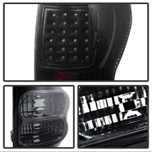 Load image into Gallery viewer, Xtune LED Tail Lights Toyota Tundra (2007-2013) Black / Black Smoked / Smoked Alternate Image