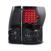 Load image into Gallery viewer, Xtune LED Tail Lights Toyota Tundra (2007-2013) Black / Black Smoked / Smoked Alternate Image