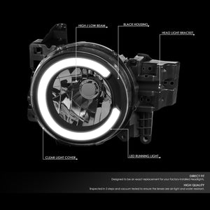 DNA Projector Headlights Toyota FJ Cruiser (07-13) Halo - Black, Smoked or Chrome