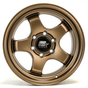 221.50 MST MT07 Truck Wheels (17x8.5 6x139.7 -10 Offset) Matte Black or Bronze - Redline360